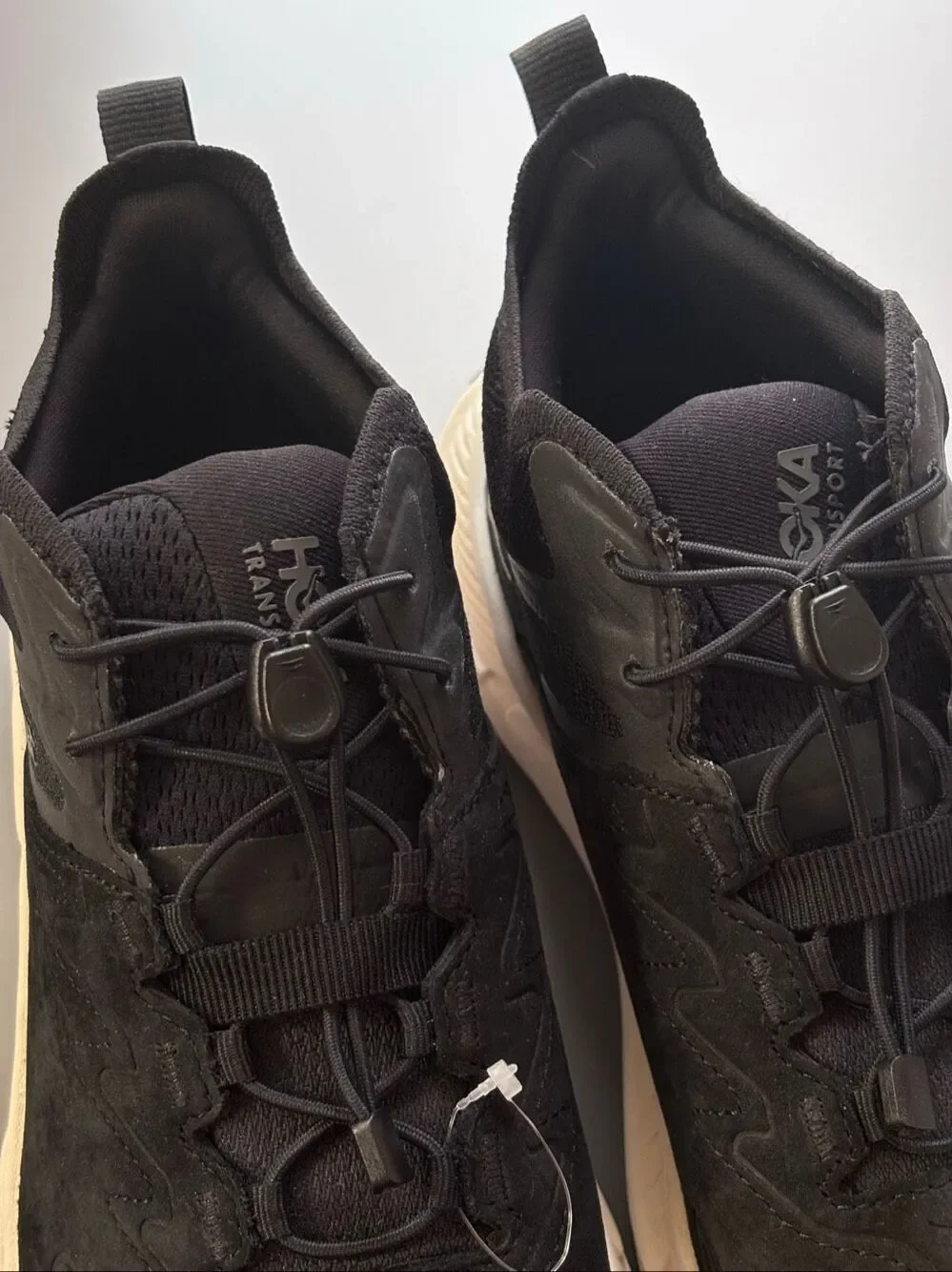 HOKA one Transport Chukka GTX shoes boots Black / Alabaster men’s 8 D NEW NO BOX